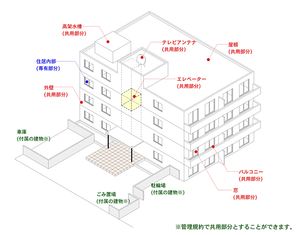 専有と共用