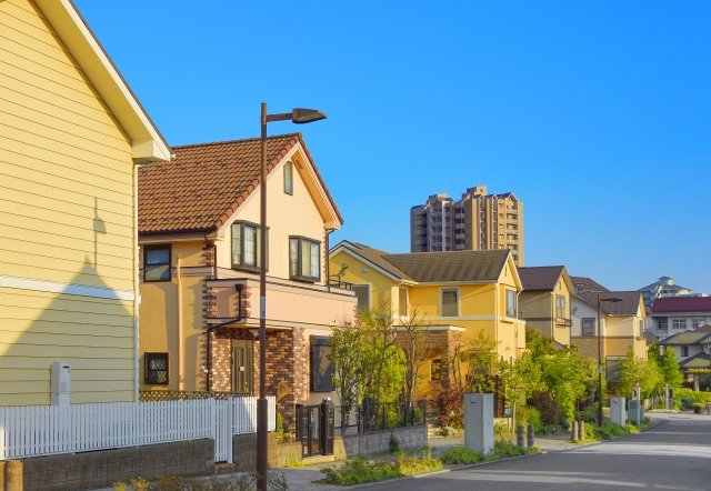 整備された住宅地