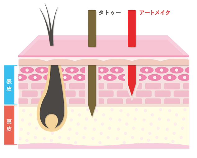 グロウクリニックのアートメイク説明