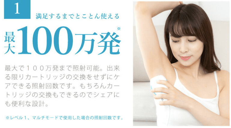100万ショット