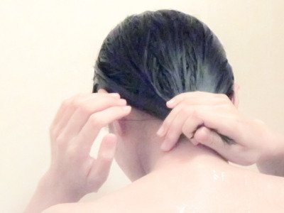 シャンプー_すすぐ