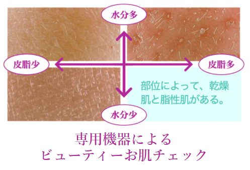 ジェイエステのフェイシャルチェック