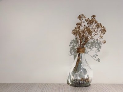 ドライフラワー花瓶