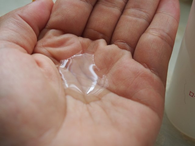 化粧水のとろみ