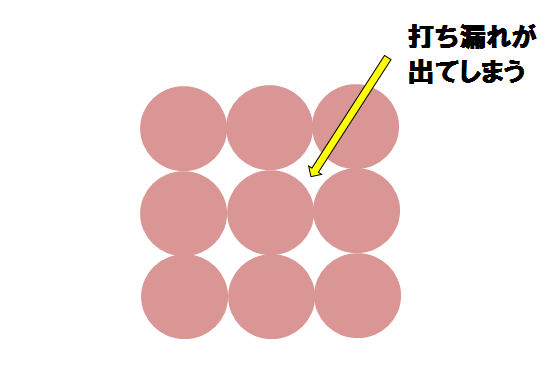 打ち漏れ_イラスト