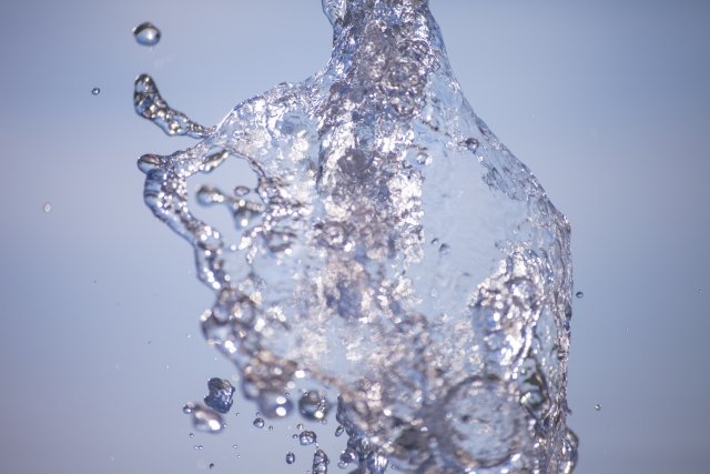水しぶき