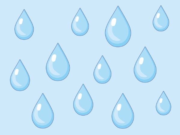 水滴イラスト