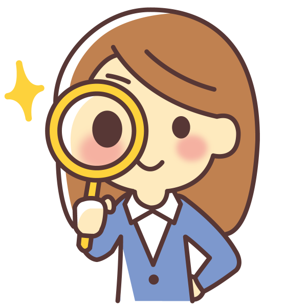 虫めがねイラスト