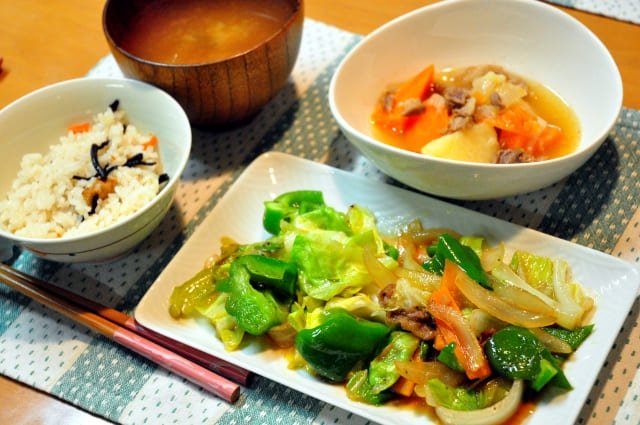 野菜炒め