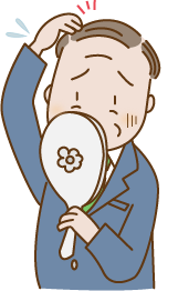 薄毛が促進